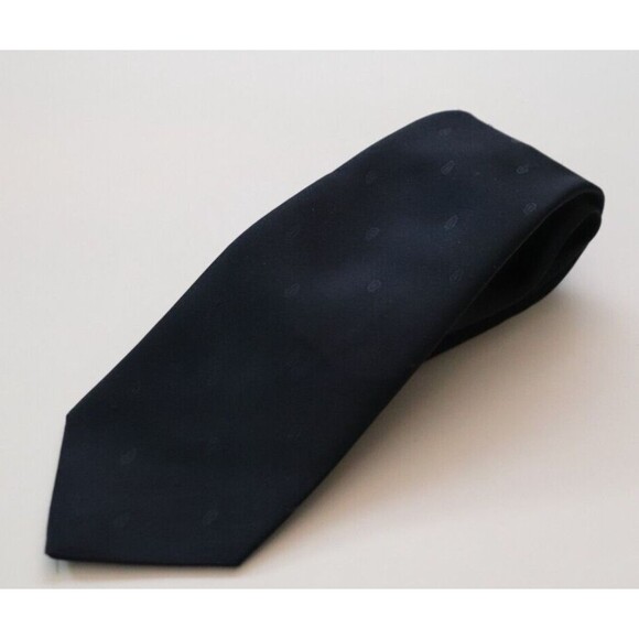 Vintage Sears Mens Store Tie Blue Paisley Business Formal‎ Office - Picture 1 of 3